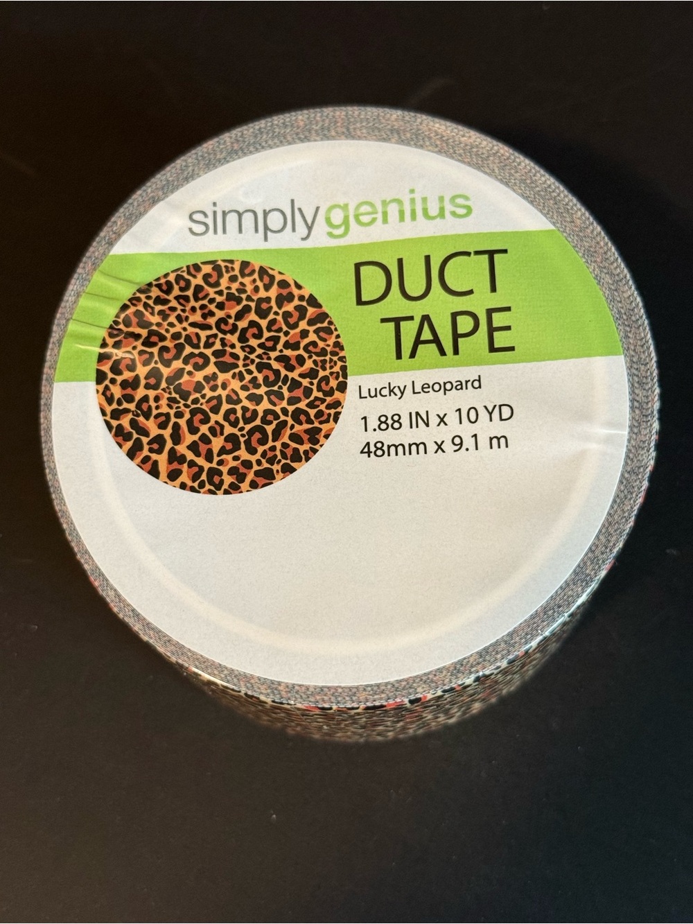 Simply Genius Lucky Leopard Duct Tape - With Extras!